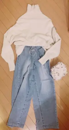 タートルネックニットセーター　EVERY VERY nice claup