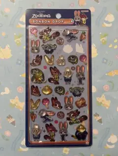 ボンボンドロップシール ズートピア