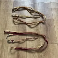 犬用 スワロフスキー付きレザーリード&カラー 6色セット - メルカリ