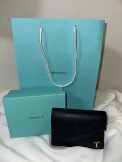 Tiffany & Co. ブラック三つ折り財布のサムネイル