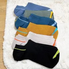 【新品】　SAMWOOD 靴下 レディースくるぶしソックス 6足セット