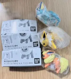 ポケモン　つまんでつなげてマスコット3匹まとめ販売
