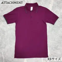 アタッチメント ATTACHMENT ポロシャツ カノコ 半袖 XS程度 日本製のサムネイル