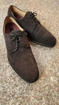 マルイの軽快シューズ 本革スエード VISARUNO 24.5cm