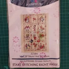 XIUSPRING ふしぎの国のアリス クロスステッチキット