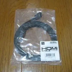 【未使用】フラットHDMIケーブル【2m】のサムネイル