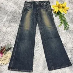 エドウィン 503 BLUE TRIP ブルートリップ フレア デニム 濃紺