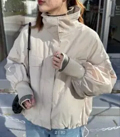 【チャオパニック】マルチウェイ　ミリタリーブルゾン