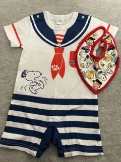 スヌーピー　ロンパース80センチ