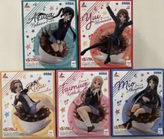 けいおん！ Luminasta フィギュア 4体セット 平沢唯 中野梓 秋山澪