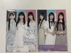 矢田萌華　池田瑛沙　個別フォトカード 2025