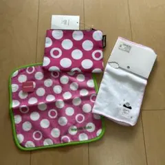 新品未使用Hanna Hula 、Francfrancタオルハンカチ 2枚セットのサムネイル