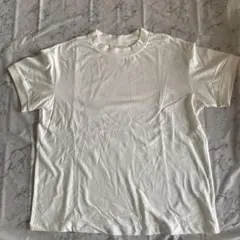 【未使用】レディース 半袖Tシャツ ホワイト Mサイズ　スクロール