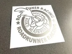 送料無料 ロードストローラー 09 ステッカー★ 右向き シルバー