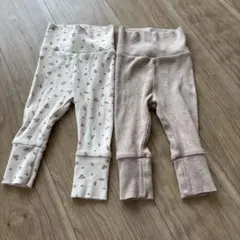 H&M ADORABLES ベビーレギンス 2枚セット 62cmのサムネイル