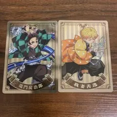 鬼滅の刃 台湾ポップアップ カード 竈門炭治郎 我妻善逸