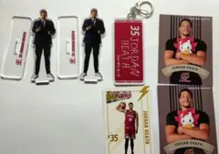 元 川崎ブレイブサンダース(現 京都ハンナリーズ)　ジョーダン・ヒース選手グッズ