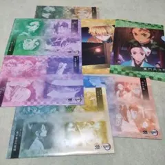 くら寿司　鬼滅の刃　クリアファイル、クリアシート