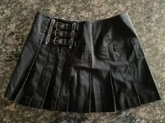 BURBERRY BLUE LABEL プリーツスカート 36 ブラック