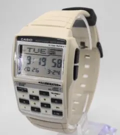 【美品 稼働品 データバンク】 CASIO DBC-32 白 S151