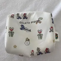 ⭐︎最終値下げ⭐︎ 難あり　GELATO PIQUE スーパーマリオポーチ