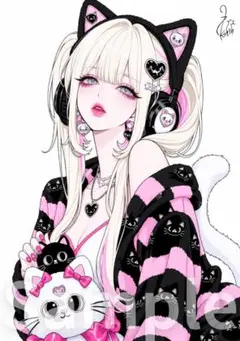 オリジナルキャラ】C-550.コラージュシート 素材 女の子 - メルカリ