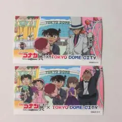 名探偵コナン展 特典シール 怪盗キッド 少年探偵団