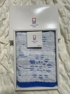 【未使用】今治タオル ハンドタオル 花柄