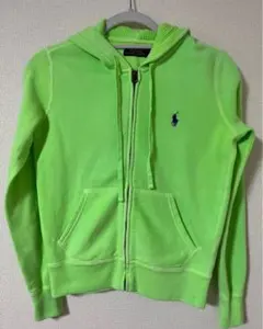 POLO RALPH LAUREN 蛍光グリーン パーカー