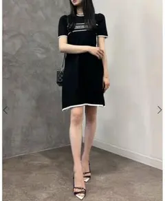 EIMY ISTOIRE EIMYロゴニットミニワンピース