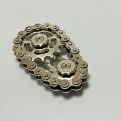 歯車型のフィンガースピナー ハンドスピナー フィジェットトイ EDC シルバー