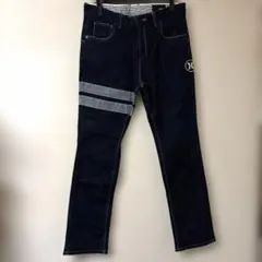 レアデザイン Hurley ダブルライン デニム 32 濃紺 Y2Kのサムネイル