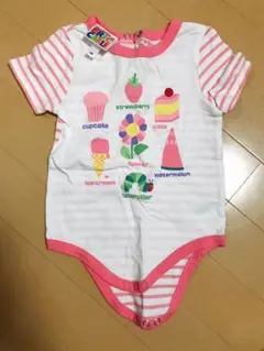 はらぺこあおむし　ロンパース　80