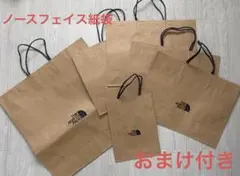 THE NORTH FACE ショップ袋　紙袋　6枚セット　おまけつき