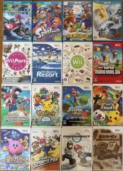 Wii ソフト まとめ売り バラ売り可 - メルカリ