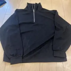 Anchor Smith ハーフジップ スウェット ブラック Mのサムネイル