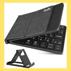 折りたたみ式 Bluetooth5.1 キーボード 無線 ワイヤレス　薄型