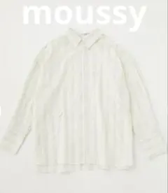 moussy マウジー　ワイシャツ　シャツ　レディース　ストライプ　トップスのサムネイル