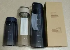 未使用 無印良品 ステンレス保温保冷ボトル 500ml ドリンクボトル 3種類のサムネイル