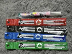 ミッキーマウス ミニーマウス　4色ボールペン　替え芯付きセット　ディズニー