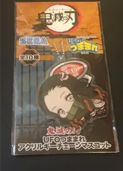 【送料込み】鬼滅の刃 UFOつままれアクリルキーチェーンマスコット