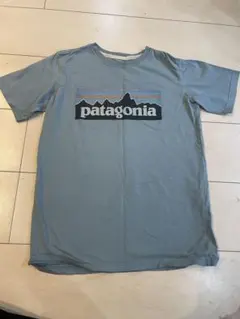 パタゴニア Tシャツ 130 140 ブルー キッズ