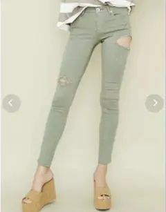 gyda スキニーパンツ
