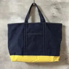 【激レア】エルエルビーンボートアンドトートラージネイビーのサムネイル