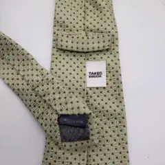 美品　タケオキクチ ネクタイ　グリーン　小紋柄　takeo kikuchiのサムネイル