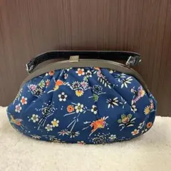【5/10まで値下げ】花柄和装用バッグ　がま口バック　和装小物