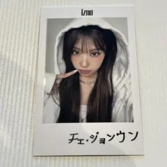 IZNA ファンミ 会場限定 CD 特典 2枚同時 チェキ風 トレカ ジョンウン