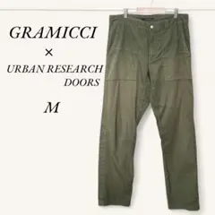グラミチ×アーバンリサーチ別注 パンツ コンパクトコットントラウザー カーキ M