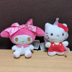 7ORDER×SANRIO　ハローキティとマイメロディBIGぬいぐるみ 全２種 2025年最新】ハローキティとマイメロディBIGぬいぐるみの人気