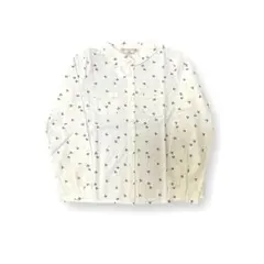 Bonpoint チェリー柄 長袖シャツ 8a